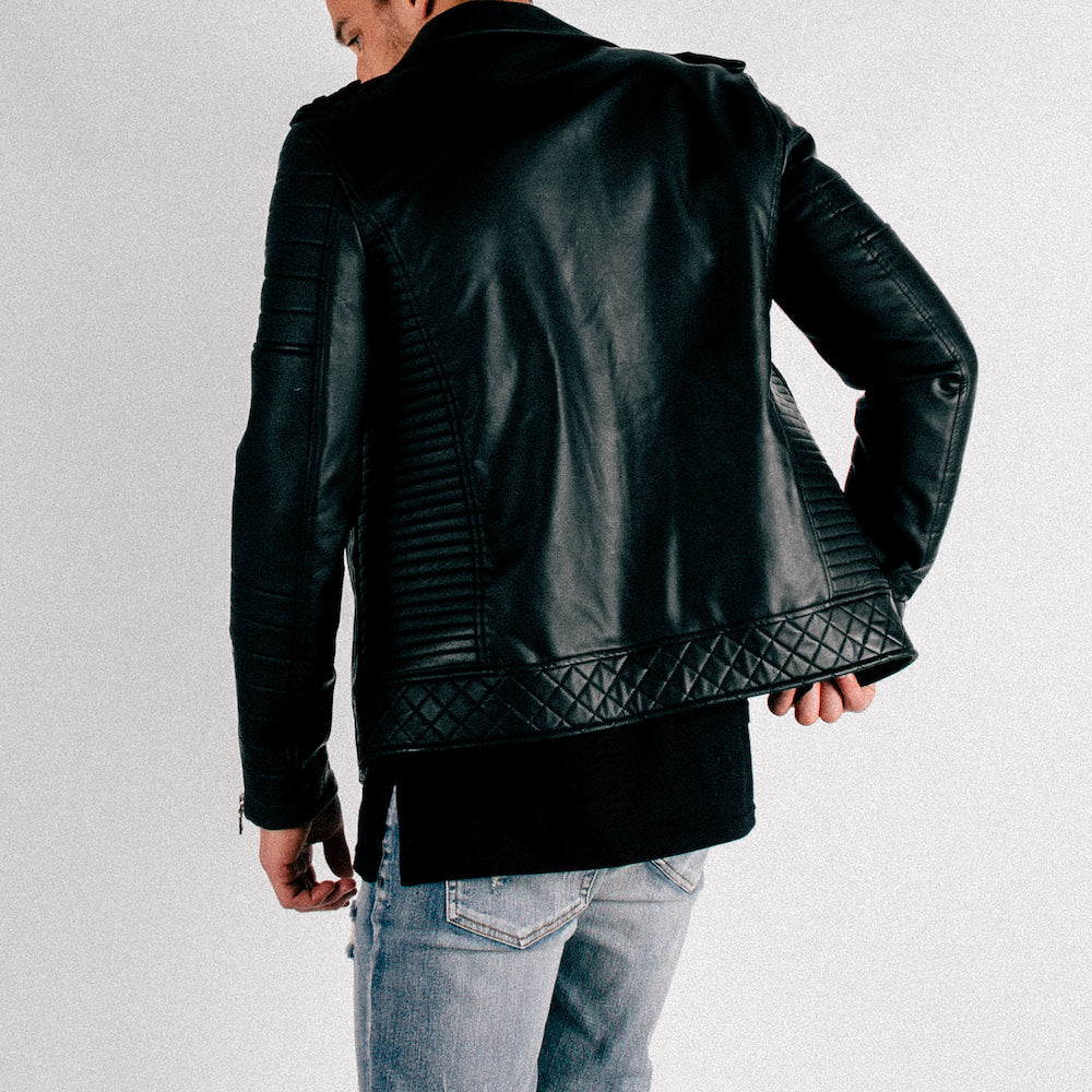 Nomad Leather Jacket - Black