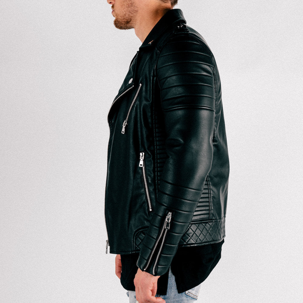 Nomad Leather Jacket - Black